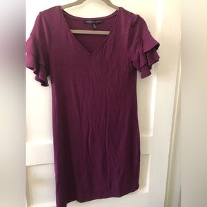 Purple day dress